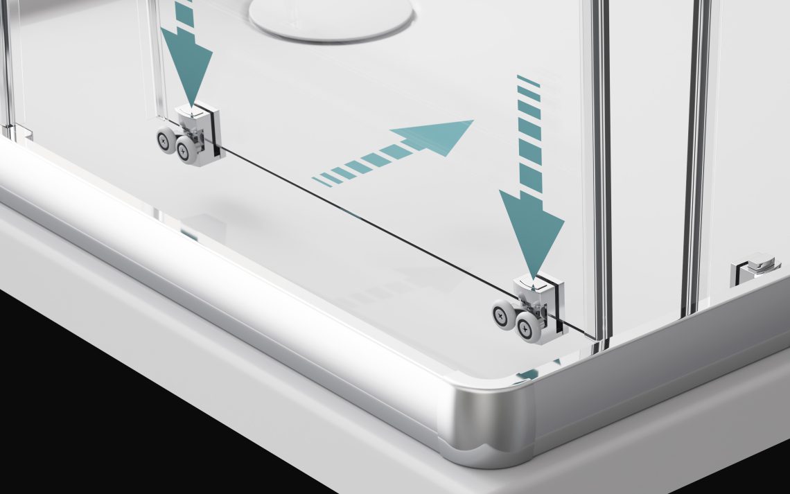 Душова кабіна напівкругла Premium Plus P 100x90 RADAWAY - Зображення 221416-f2c27.jpg