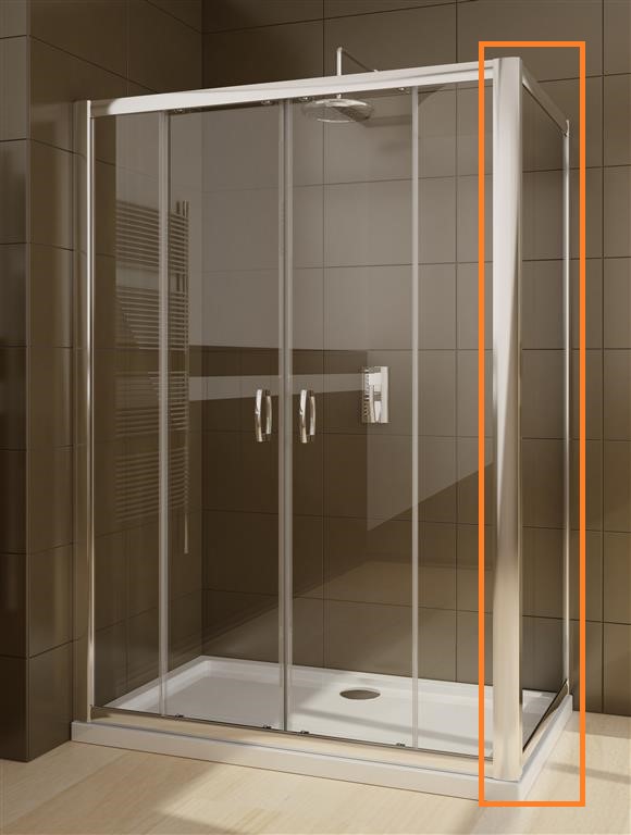 Бокова стінка Premium Plus S 80 RADAWAY - Зображення