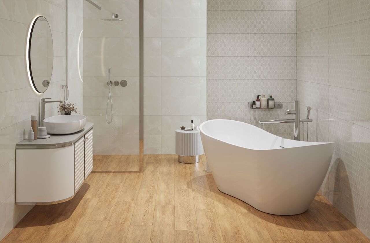 Плитка керамогранітна HD7420 Harmony Wood Коричневий RECT 198x1198x8 Golden Tile - Зображення 221643261-ffb51.jpg