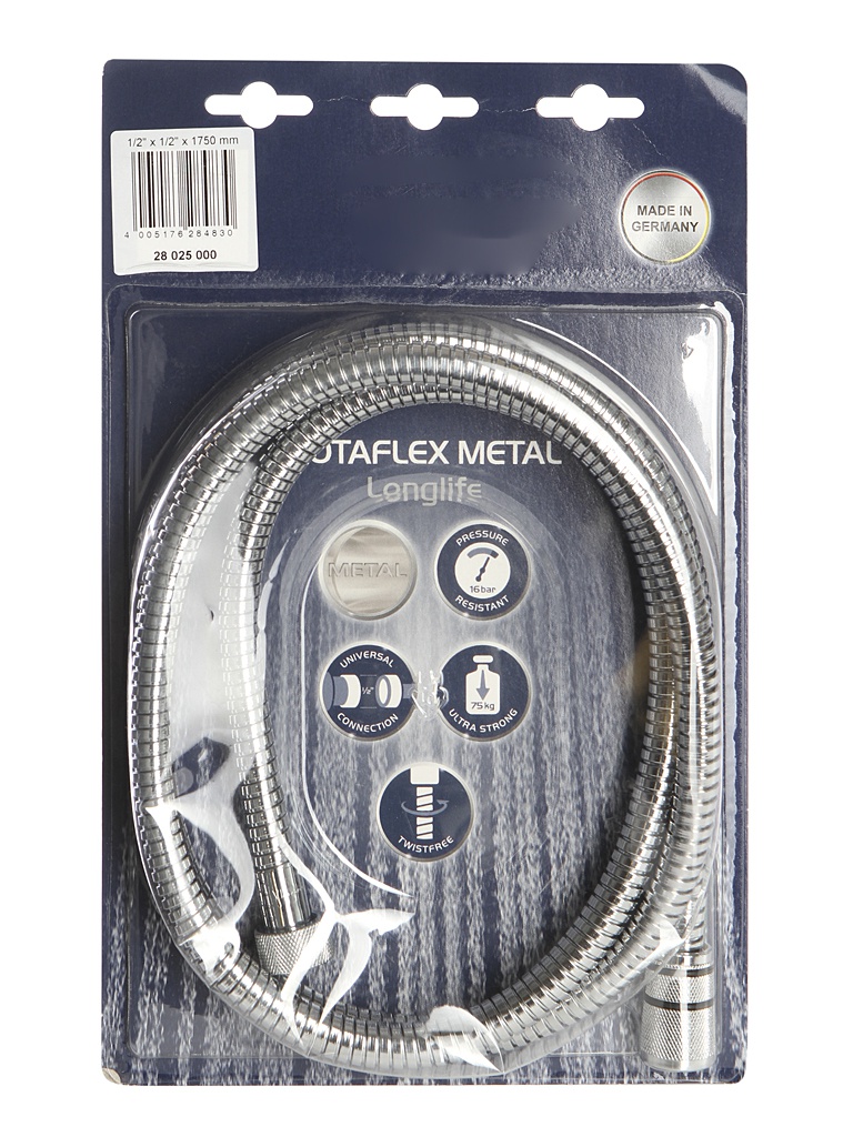 Душовий шланг 1750 мм Rotaflex Metal Longlife (28025000), Grohe - Зображення 221846-4c943.jpg