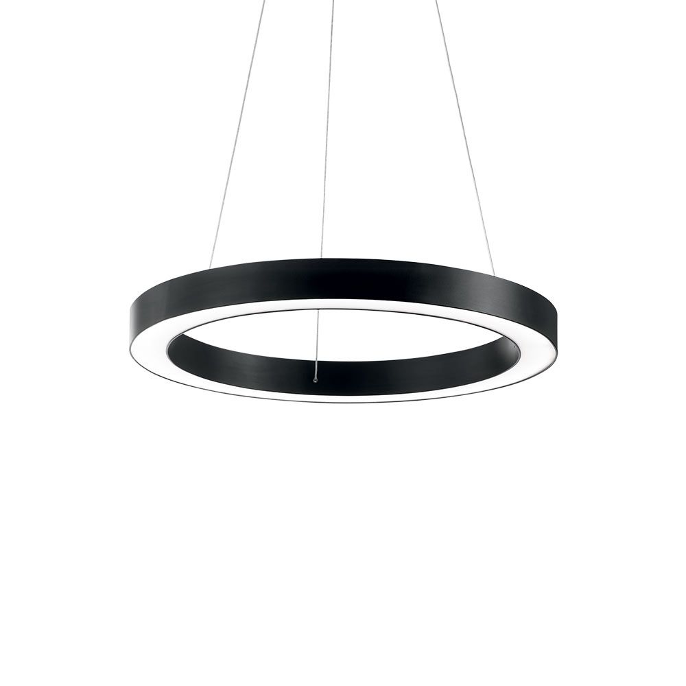 Люстра ORACLE D50 ROUND NERO (222097), IDEAL LUX - Зображення