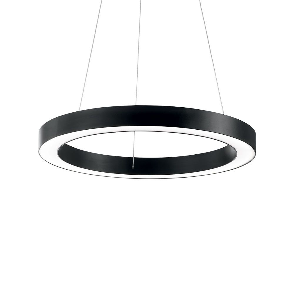 Люстра ORACLE D70 ROUND NERO (222110), IDEAL LUX - Зображення