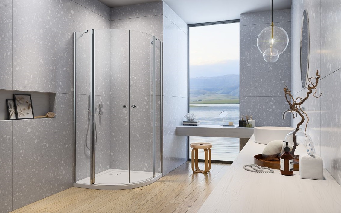 Душова кабіна (половина) Eos PDD II 90 L RADAWAY - Зображення 222363-aa23e.jpg