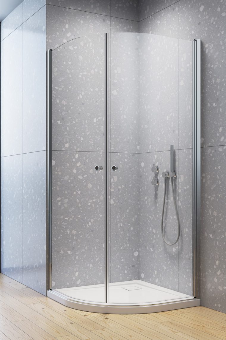 Душова кабіна напівкругла Eos PDD I 90x90 RADAWAY - Зображення