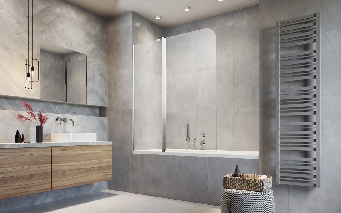 Шторка для ванни Eos PND II 110 L RADAWAY - Зображення 222434-4a750.jpg