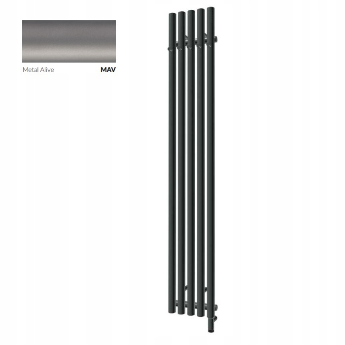 Рушникосушка Rolo Hanger E 1600x260 Ral Metal Alive WLROW160026KMAVE8ORXMX Terma - Зображення