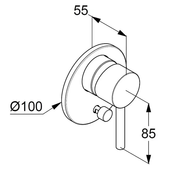 Змішувач Bozz брашований нікель 38716N576 Kludi - Зображення 227555212-4edcc.jpg