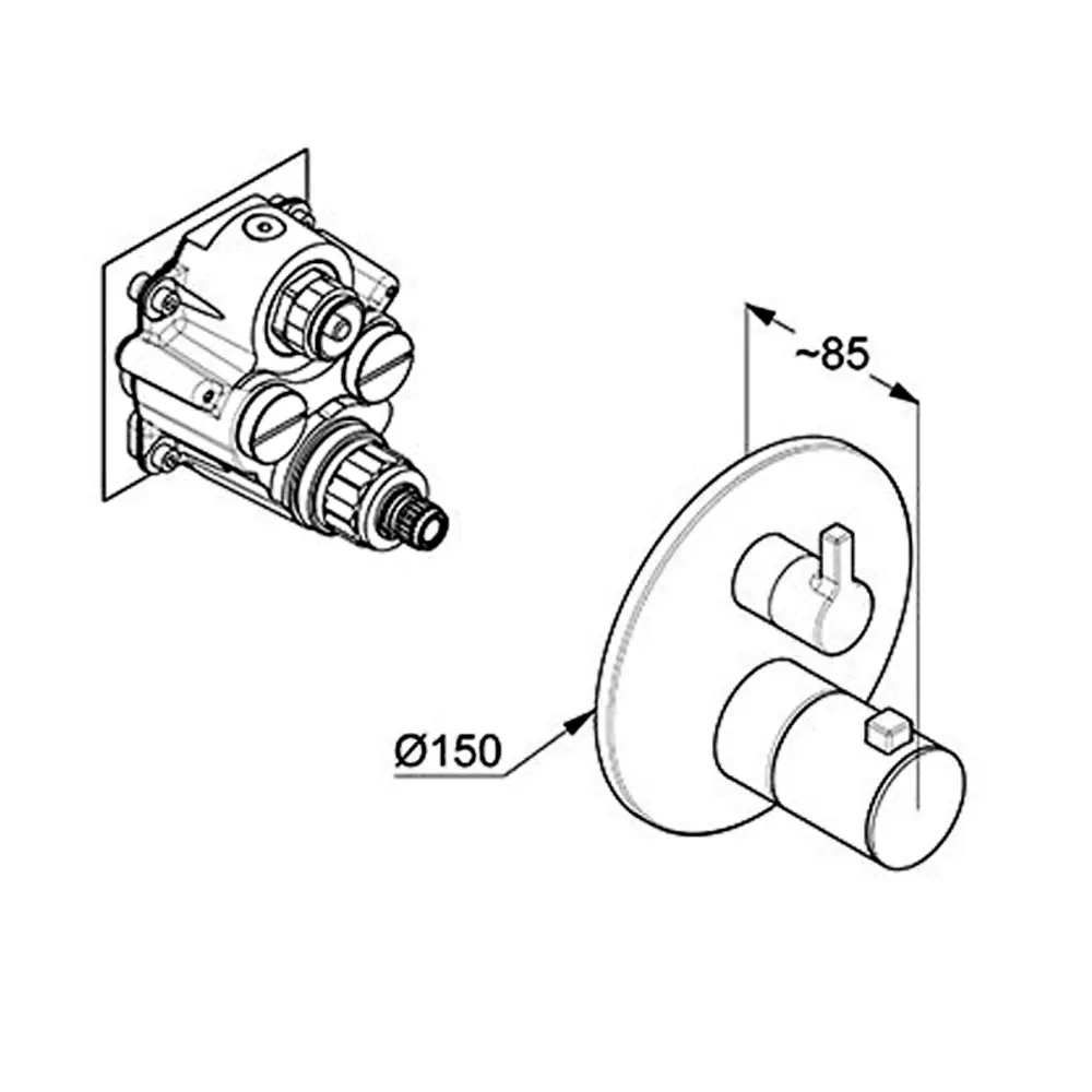 Змішувач Nova Fonte Puristic нікель брашований 20810N515 Kludi - Зображення 228403677-20f4c.jpg