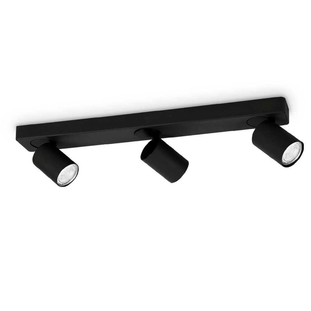 Спот RUDY PL3 NERO (229058), IDEAL LUX - Зображення