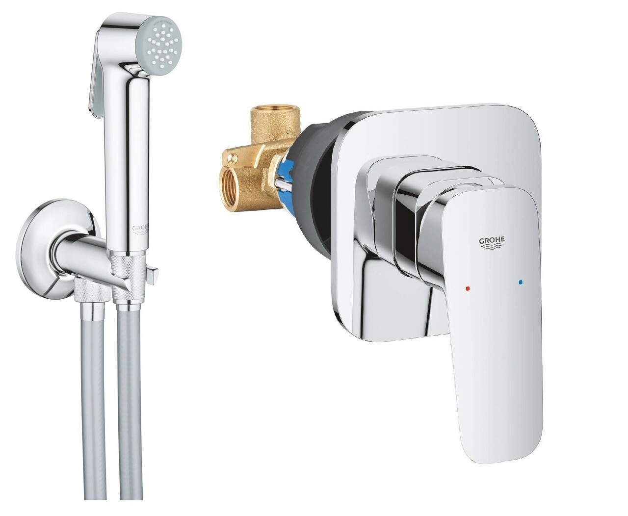 Гігієнічний душ Cubeo UA11183002 хром Grohe - Зображення 229414700-63fab.jpg