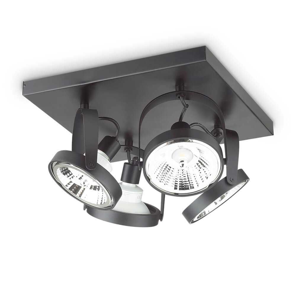 Спот GLIM PL4 SQUARE NERO (229645), IDEAL LUX - Зображення 229645.jpg