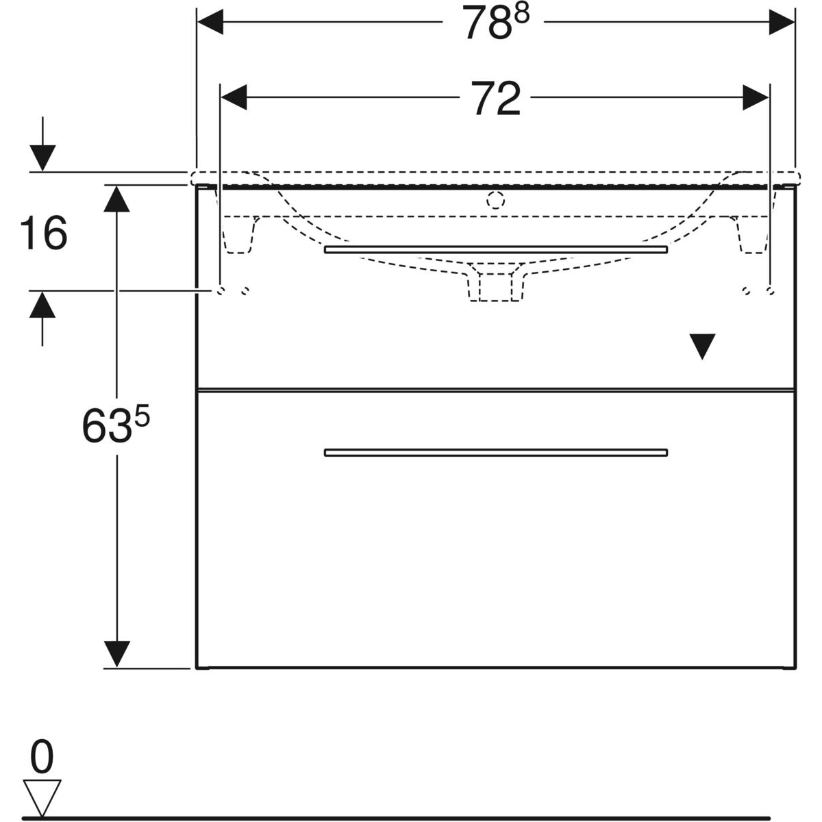 Шафка під умивальник Selnova Square slim rim Горіх темний 501.210.00.1 Geberit - Зображення 229697441-7401c.jpg