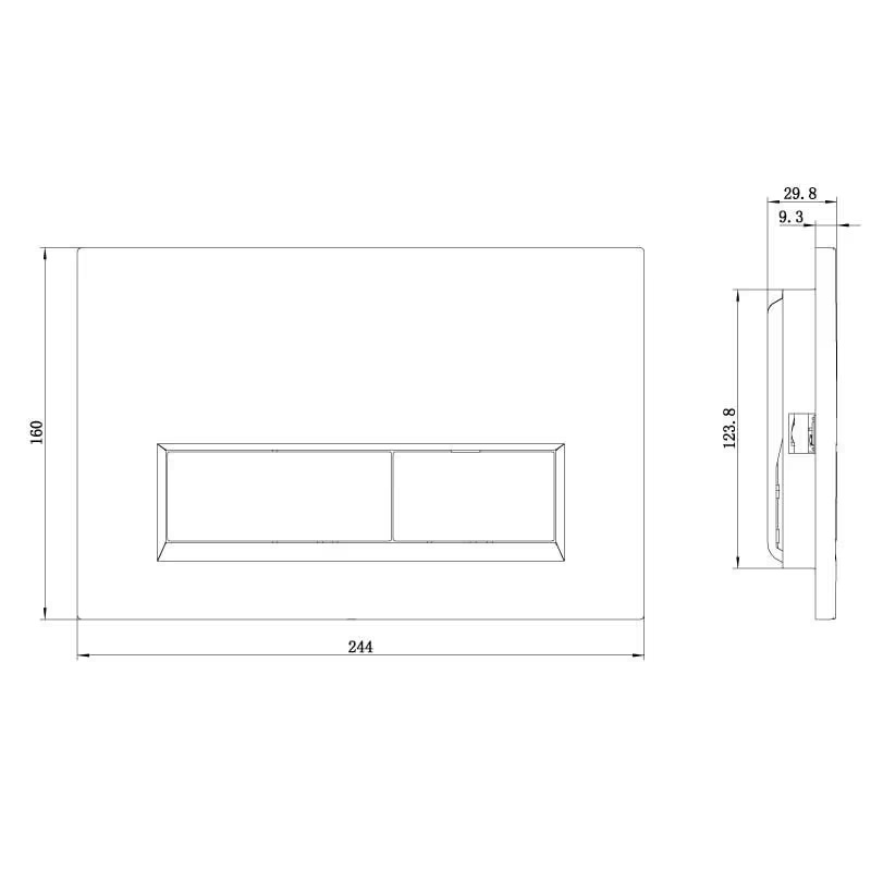 Кнопка зливу Unifix нікель брашований 32PP01N5 Kludi - Зображення 229979933-bc266.jpg
