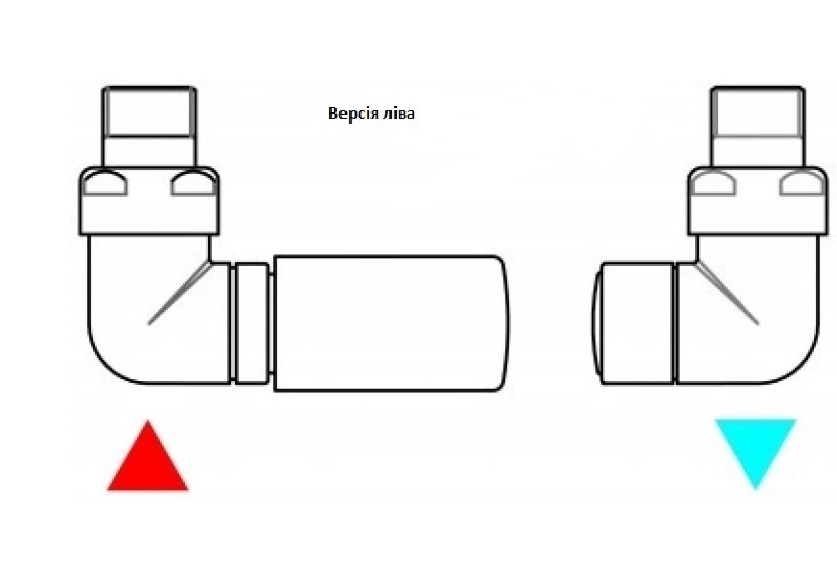 Набір вентилів трьохосьовий термостатичний лівий білий мат Vision All in One Terma - Зображення 23047597-432ef.jpg