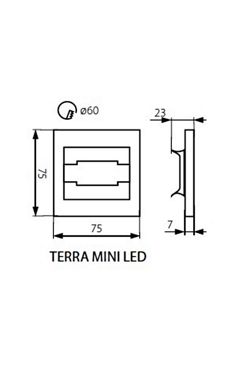 Точковий світильник TERRA MINI LED (23103), Kanlux - Зображення 23103--.jpg