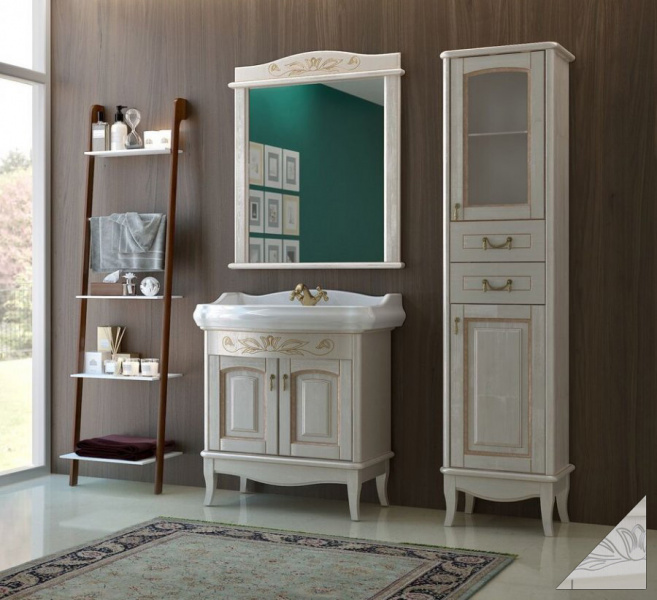 Пенал підлоговий правий Мікела Ваніль, Аква Родос - Зображення 231173-f6d62.jpg