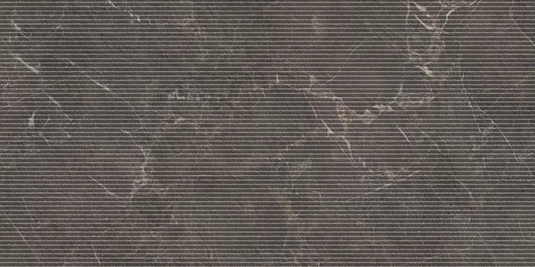 Декор Eloria Anthracite SZKL RECT STR MAT 598x1198 Paradyz - Зображення