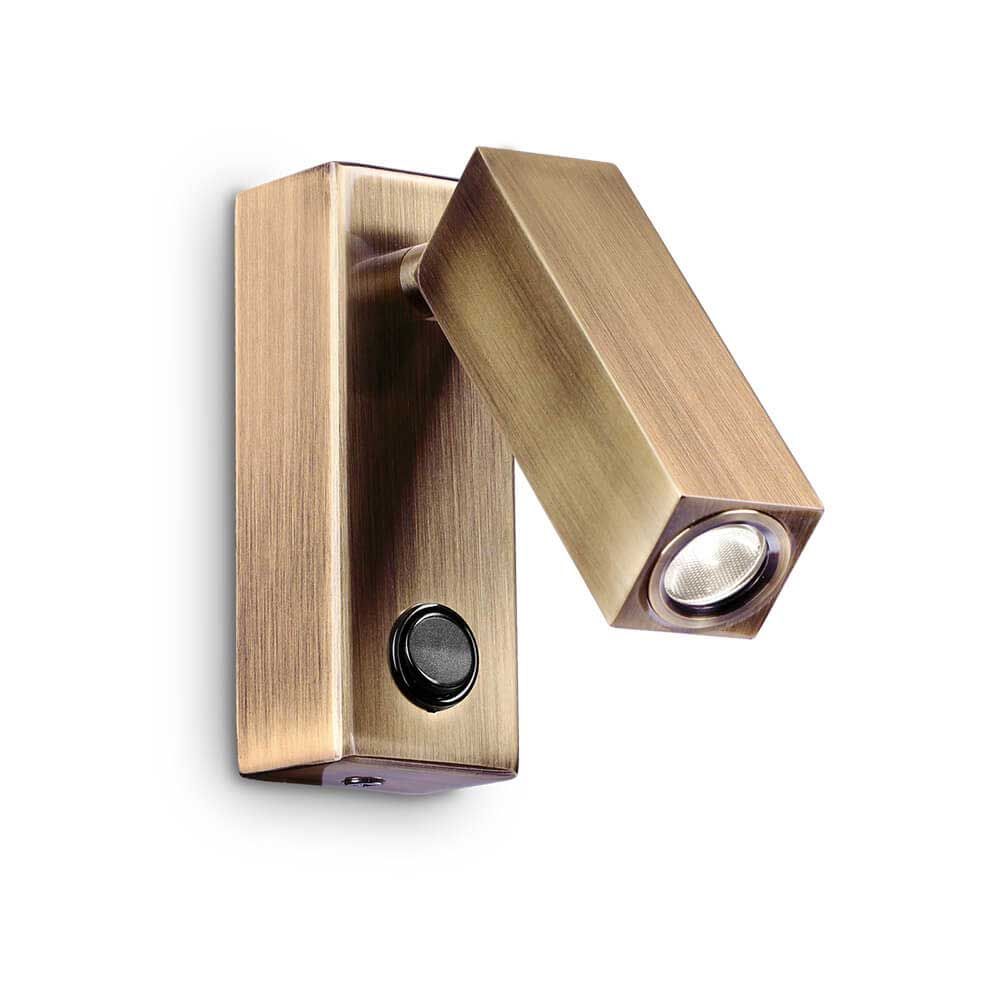 Спот PAGE AP SQUARE BRUNITO (233864), IDEAL LUX - Зображення