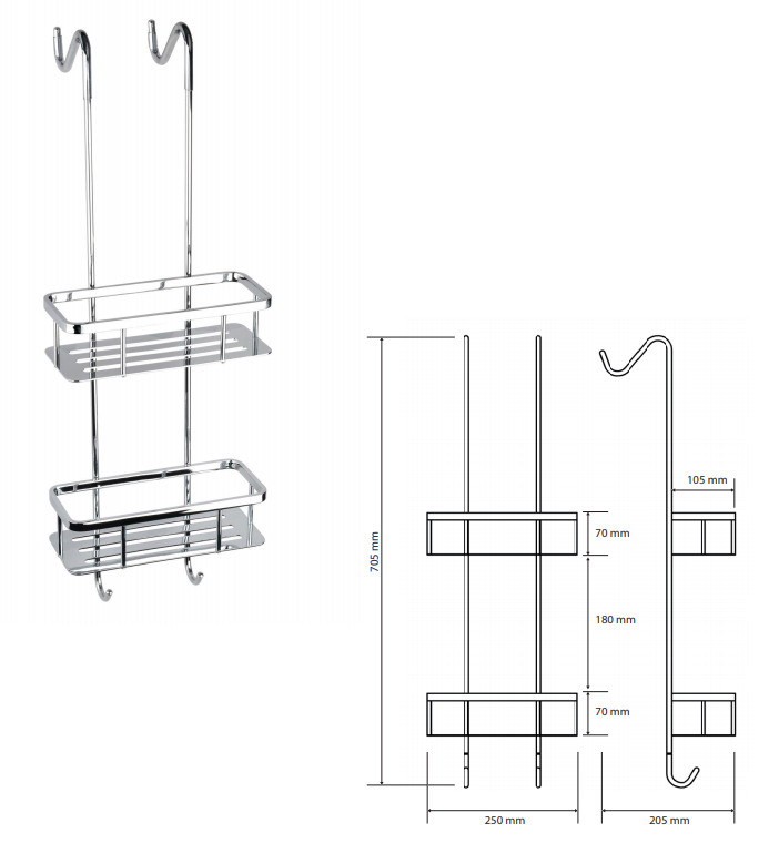 Поличка Cytro (146208422), Bemeta - Зображення 2345a-6208422_1.jpg
