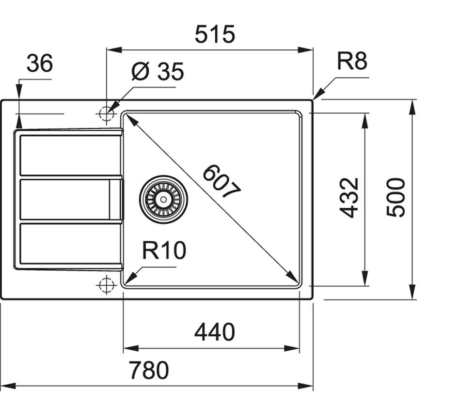Кухонна мийка Sirius S2D 611-78  XL Білий FRANKE - Зображення 23516484-b6dfd.jpg