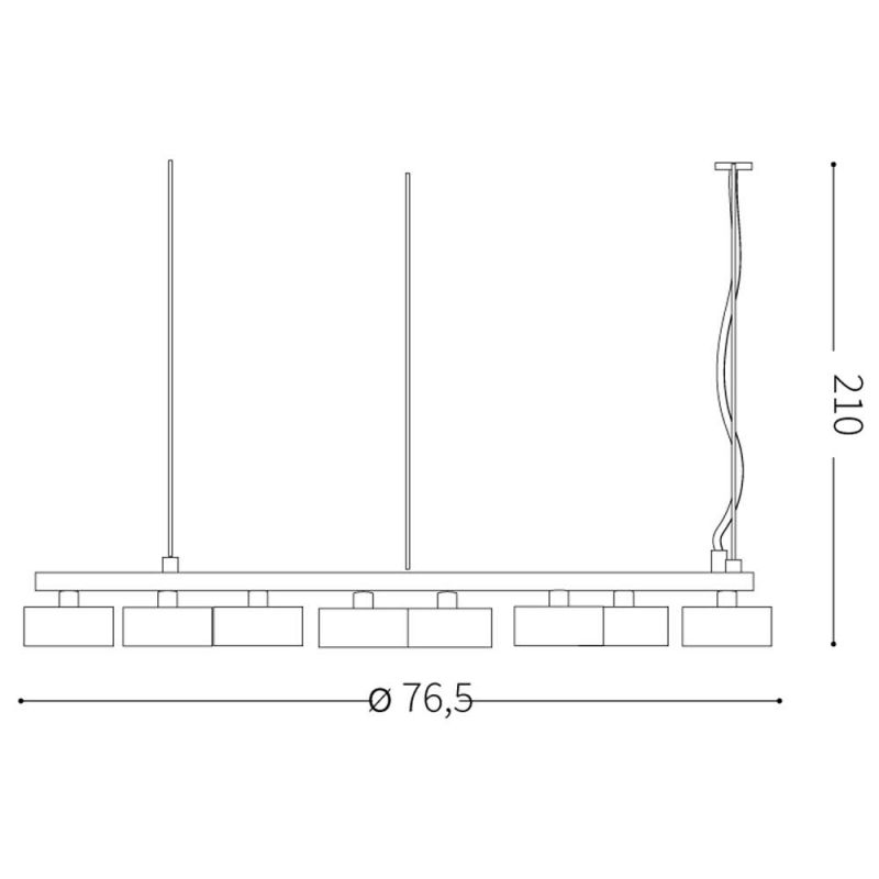 Люстра MINOR ROUND SP8 (235547), IDEAL LUX - Зображення 235547_g.jpg