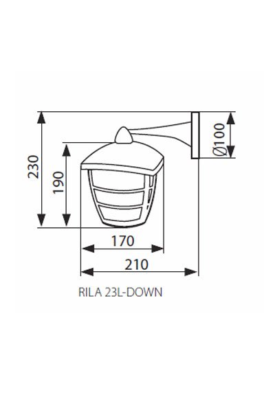Світильник вуличний RILA 23L-DOWN (23581), Kanlux - Зображення 23581--.jpg