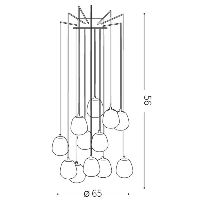 Люстра RHAPSODY SP12 (236957), IDEAL LUX - Зображення 236957_g.jpg