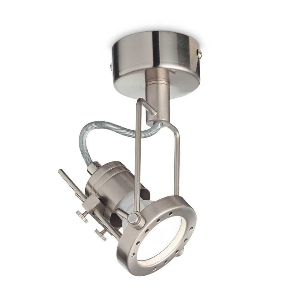 Спот SLIDE PL1 NICKEL (237022), IDEAL LUX - Зображення