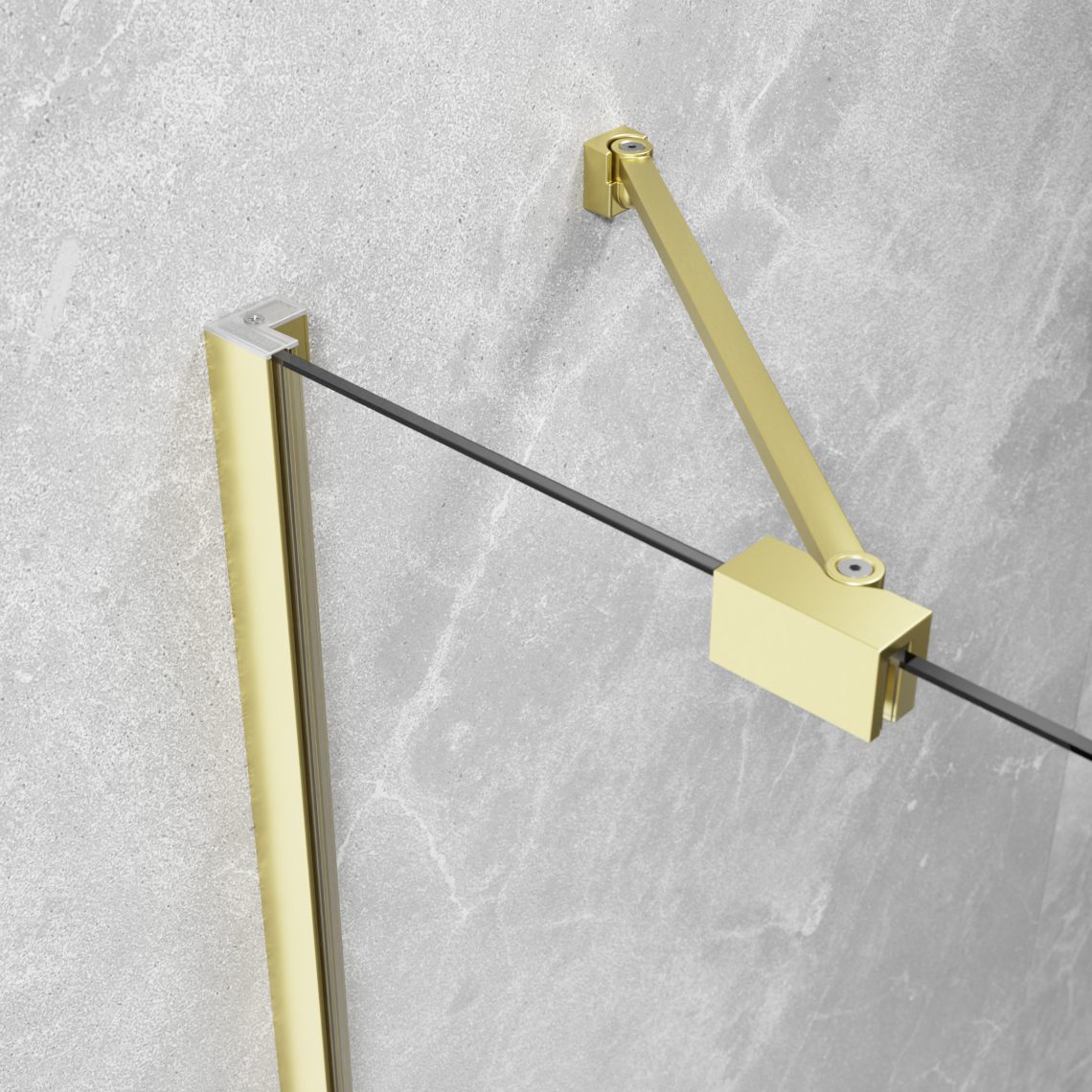 Душові двері Essenza Brushed Light Gold PTJ 900L RADAWAY - Зображення 237307756-a3edf.jpg