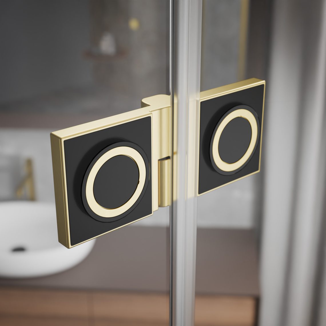 Душові двері Essenza Brushed Light Gold PTJ 900L RADAWAY - Зображення 237307756-fd069.jpg