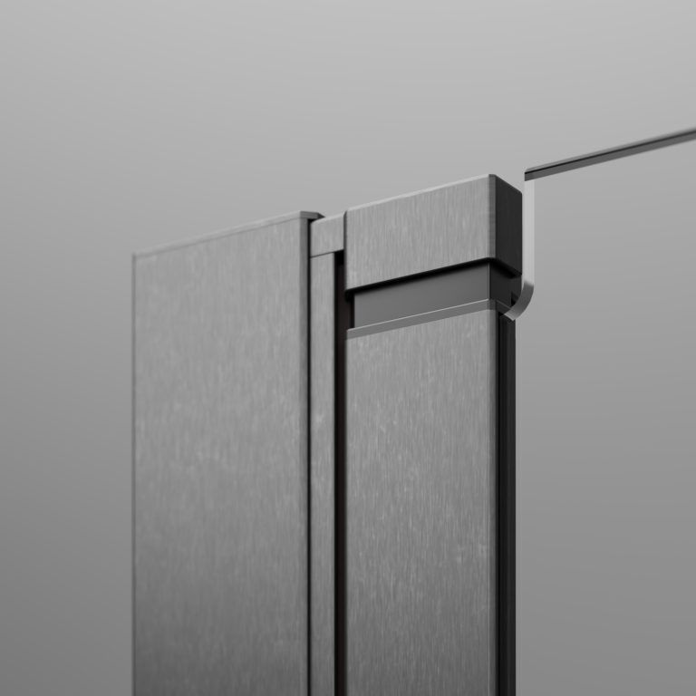 Душові двері Nes 6 Brushed GunMetal DWS I 90R RADAWAY - Зображення 237307758-f74d3.jpg