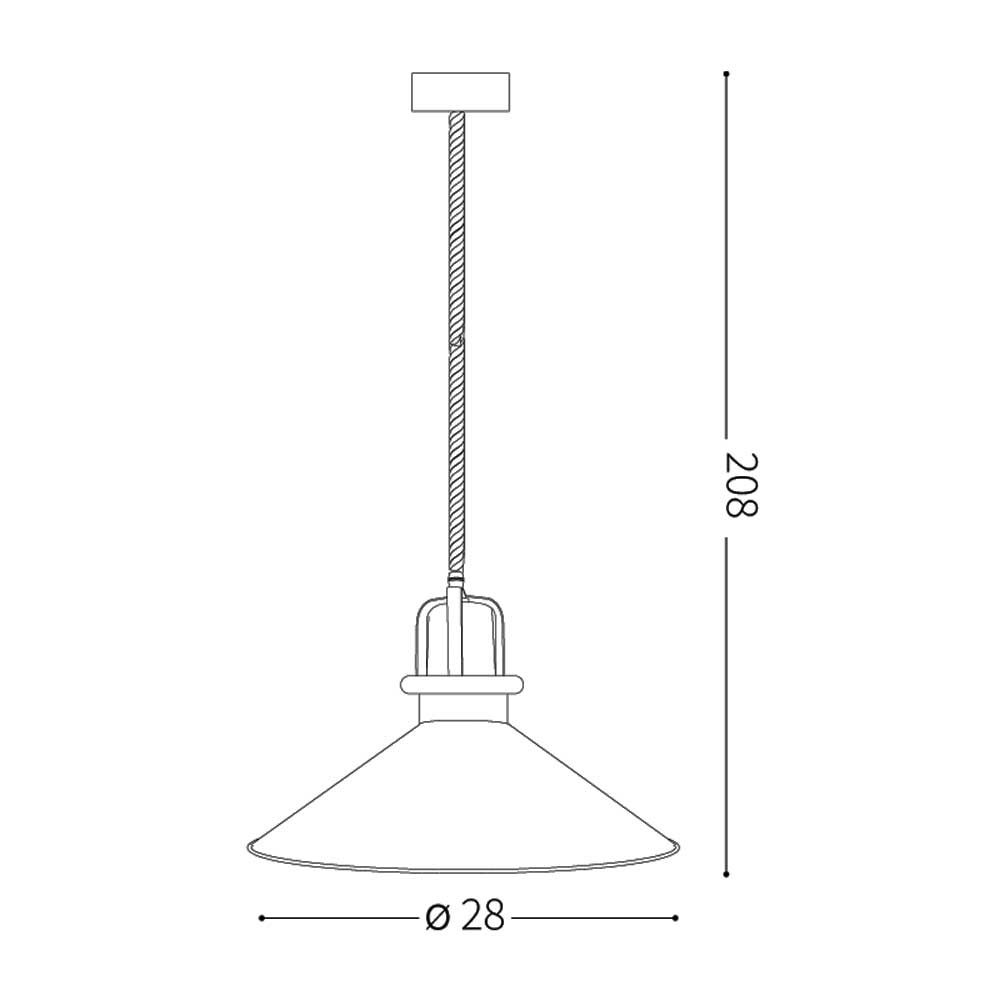 Люстра ERIS-3 SP1 BIANCO (238173), IDEAL LUX - Зображення 238173_.jpg