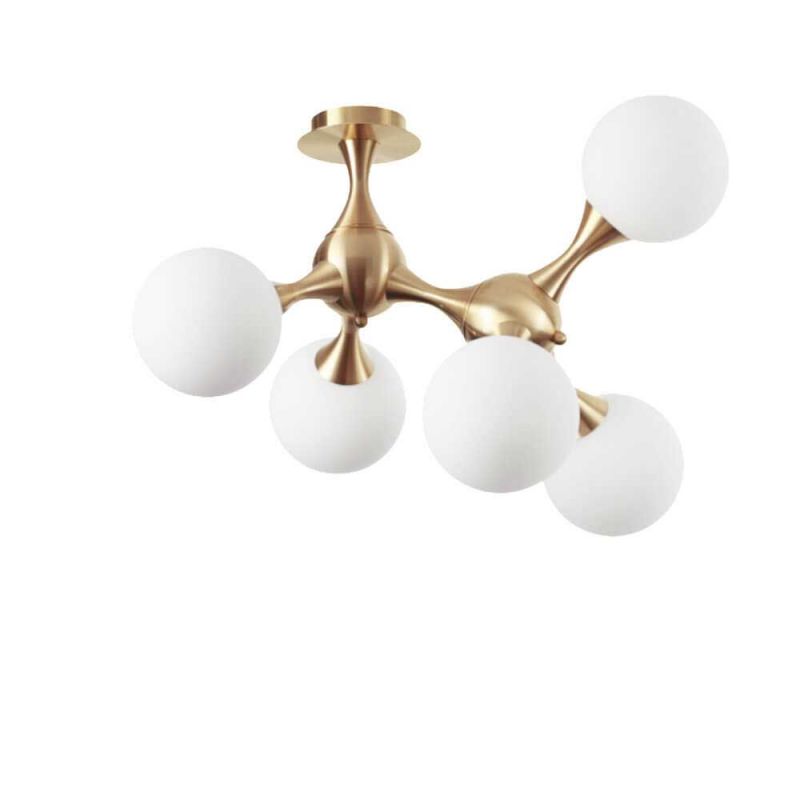 Світильник NODI PL5 OTTONE SATINATO (241050), IDEAL LUX - Зображення