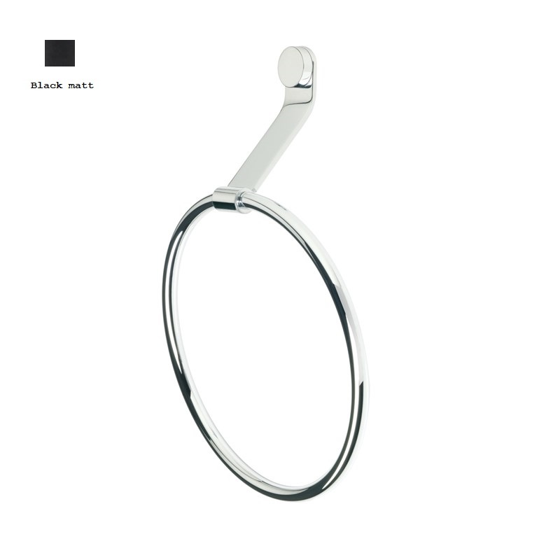 Тримач для рушників Bucket Black matt BK0723 STILHAUS - Зображення