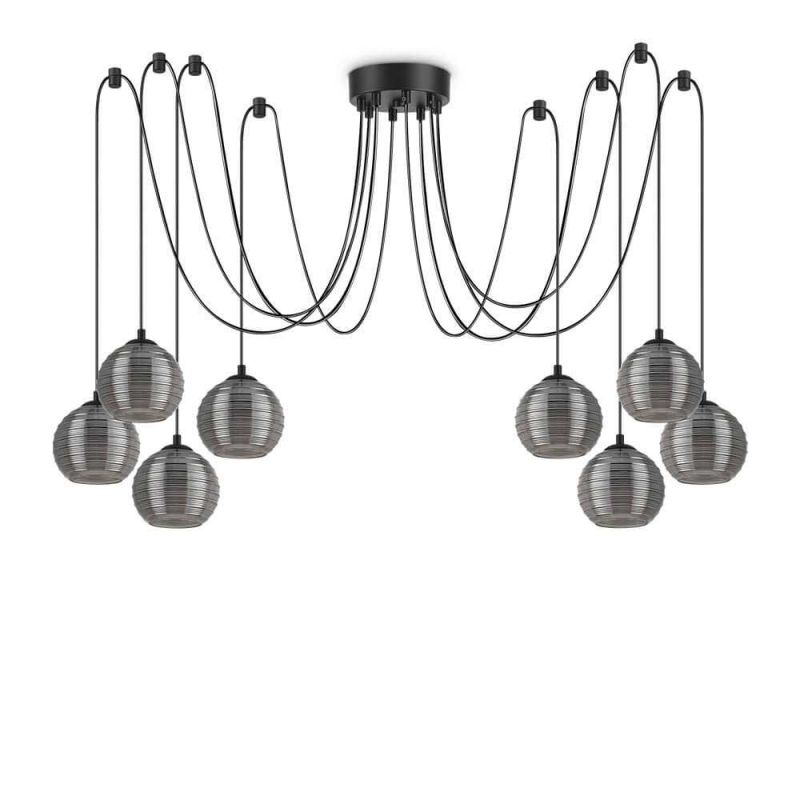 Люстра RIGA SP8 FUME' (241197), IDEAL LUX - Зображення