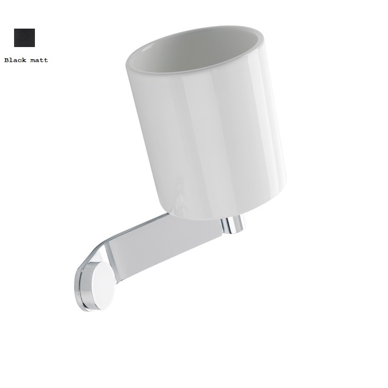 Стакан Bucket Black matt BK1023 STILHAUS - Зображення