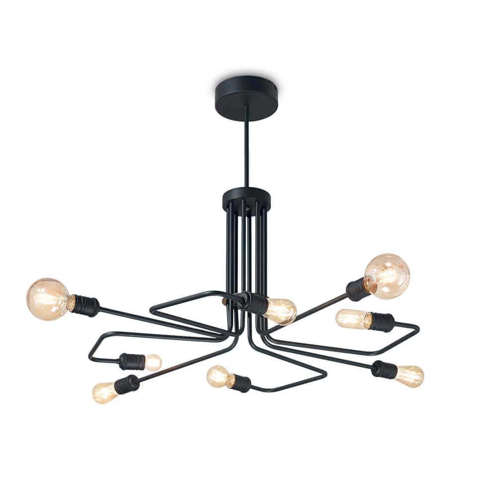 Люстра TRIUMPH SP8 NERO (242347), IDEAL LUX - Зображення