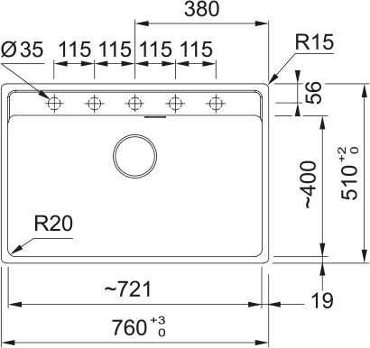 Кухонна мийка Maris MRG 610-72 TL Онікс FRANKE - Зображення 242421074-3d769.jpg