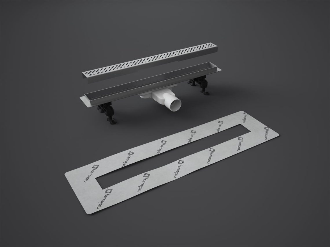 Душевой канал 950 мм Slim 5L095S RADAWAY - Зображення