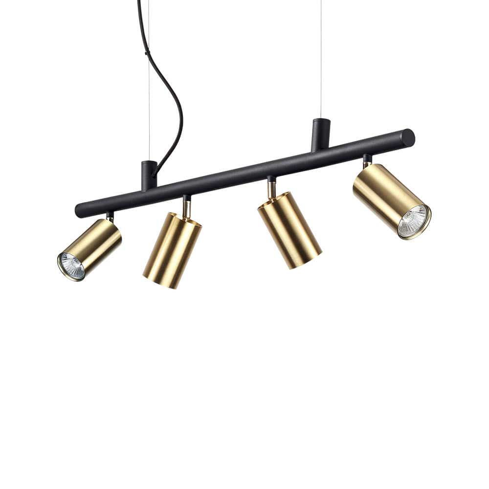 Спот DYNAMITE SP4 OTTONE SATINATO (244624), IDEAL LUX - Зображення