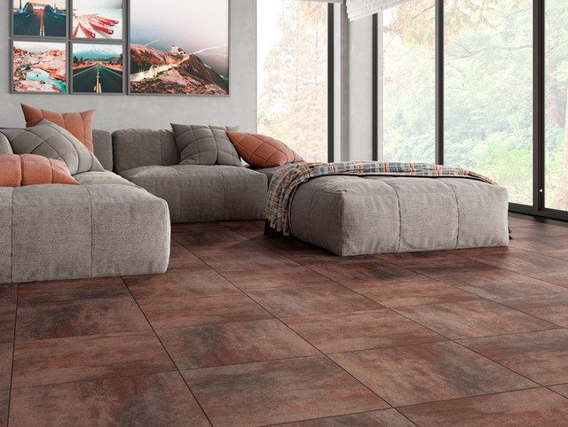 Плитка керамогранітна Trendo Brown 420x420x7 Cersanit - Зображення 24494-cersanit_trendo-brown-42x42.jpg