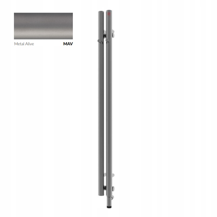 Рушникосушка Rolo Hanger E 1200x95 Ral Metal Alive WLROW120009KMAVE8ORXMX0 Terma - Зображення