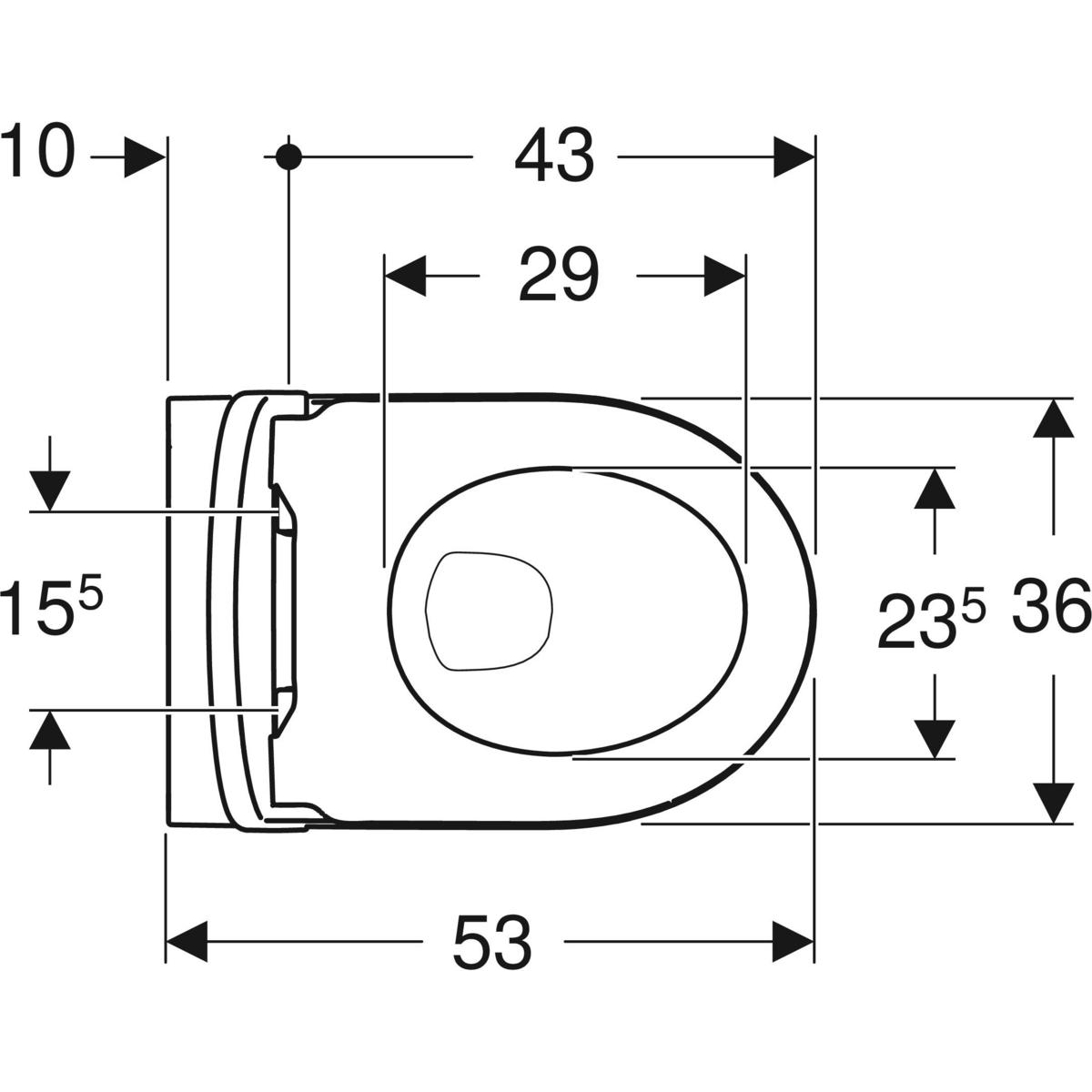 Унітаз підвісний з кришкою iCon Rimfree 501.663.JT.1 Geberit - Зображення 2455048-010dd.jpg