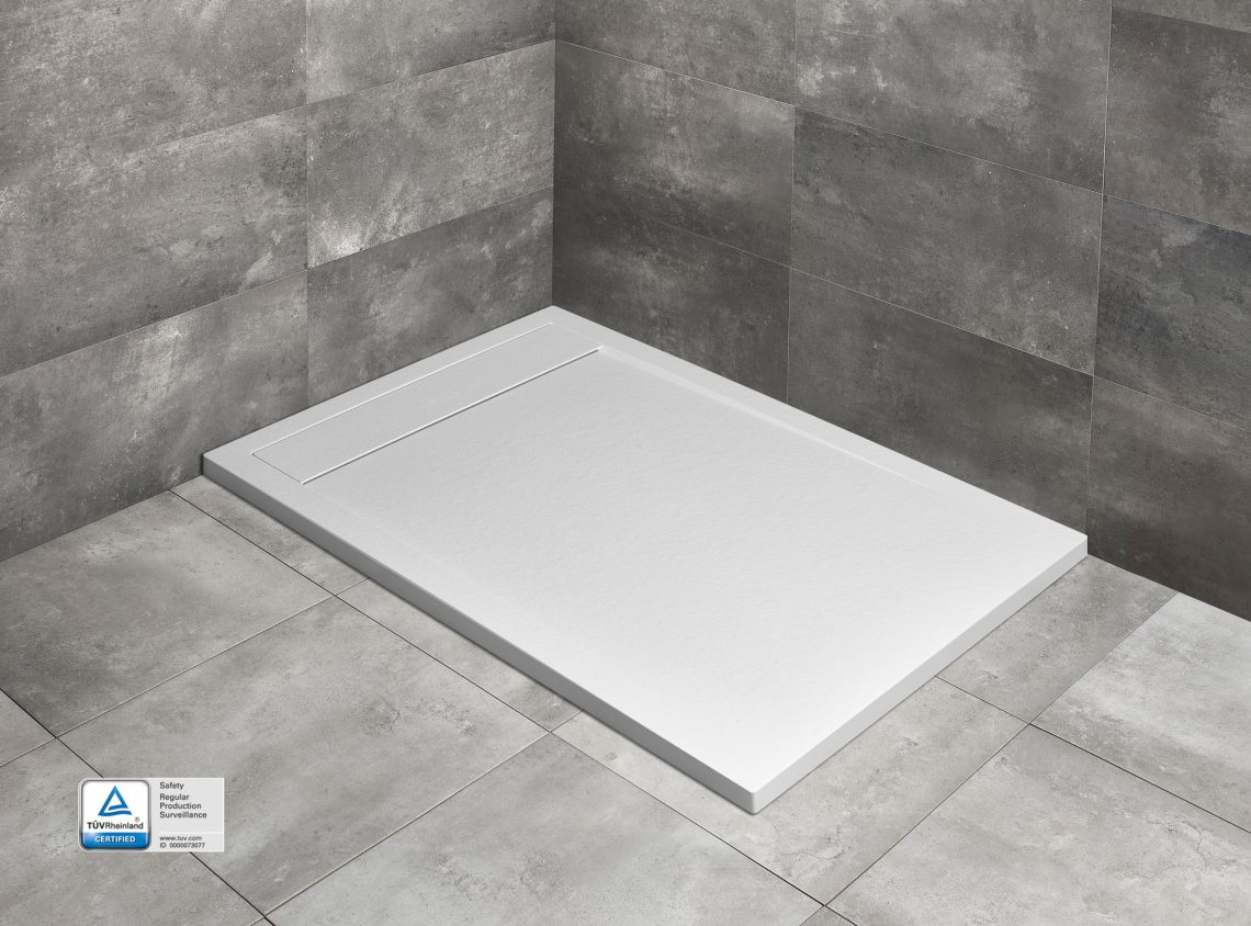 Душовий піддон Teos F 150x80 white RADAWAY - Зображення