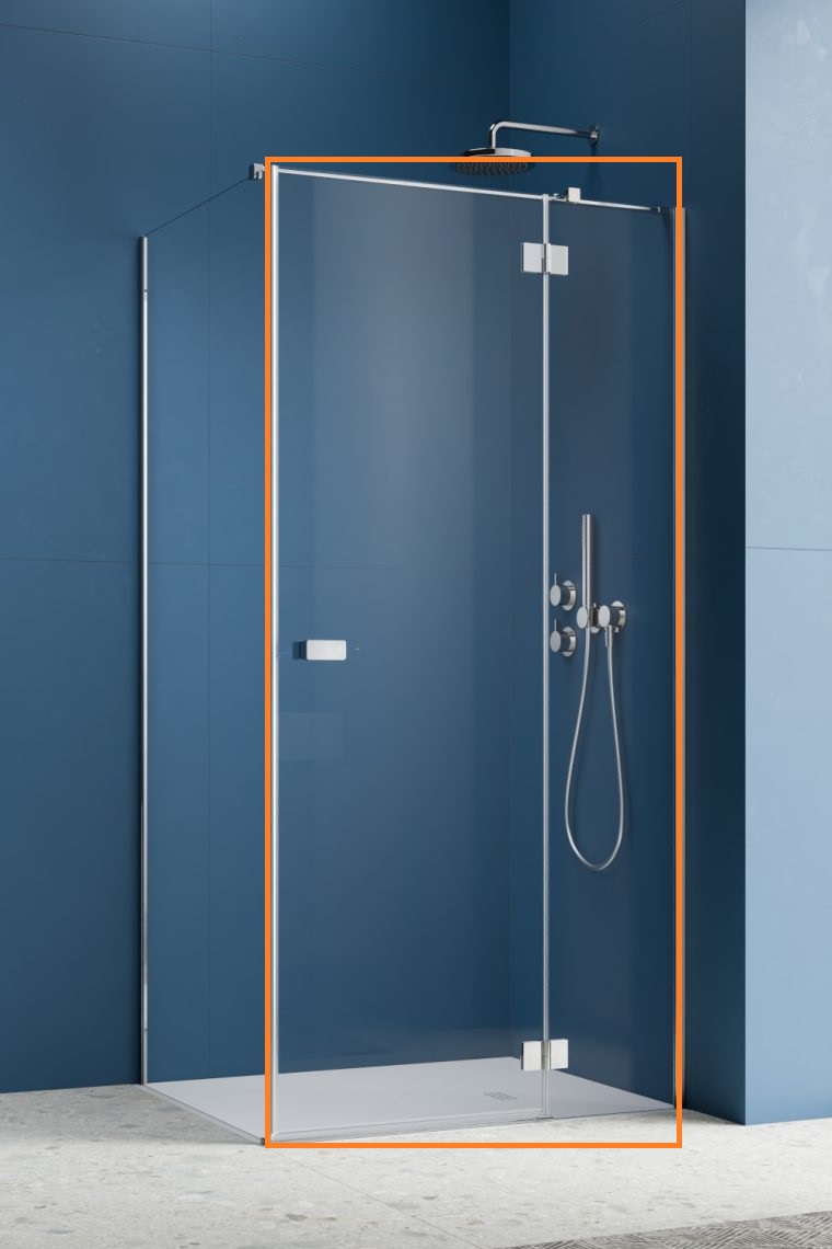 Душові двері Garda Chrome KDJ 90 праві RADAWAY - Зображення 245602752-a71bc.jpg