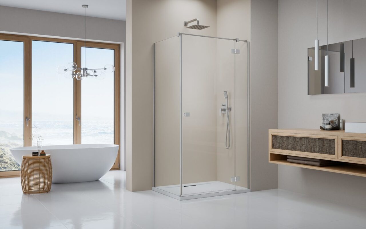 Душові двері Essenza Brushed Nickel KDJ 900L RADAWAY - Зображення 246275575-65605.jpg