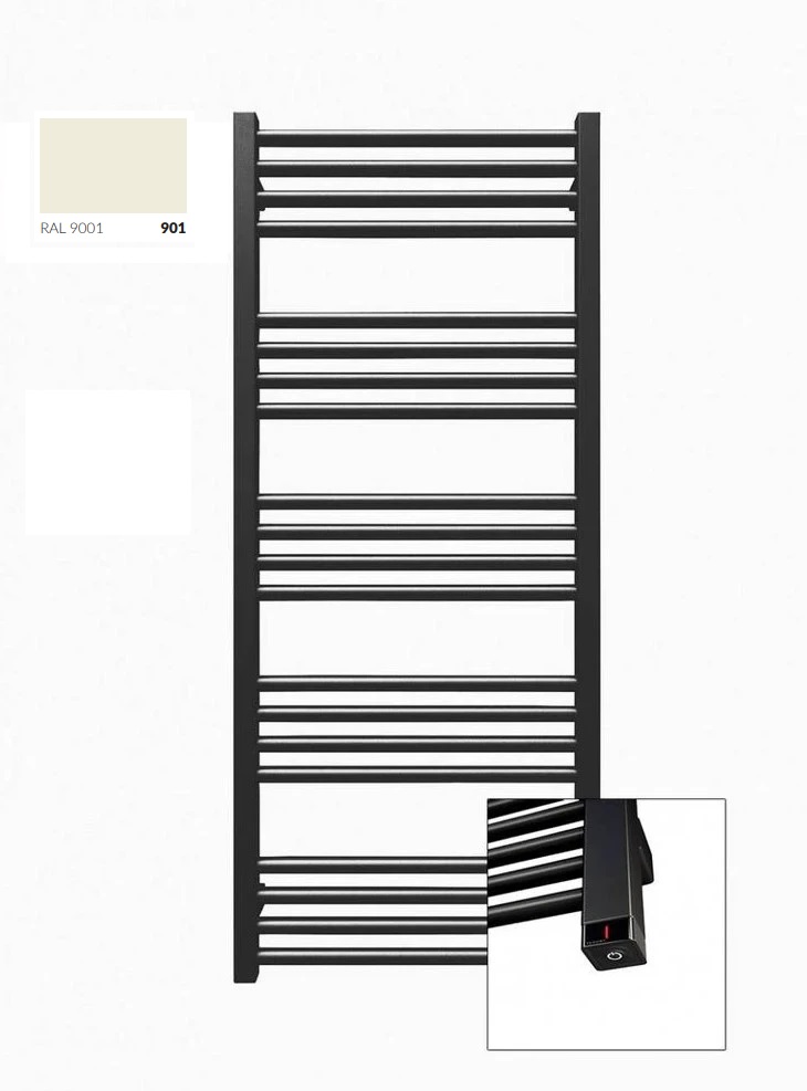 Рушникосушка Fiona One 1140x500 Ral 9001 WWFIE114050K901E8P Terma - Зображення