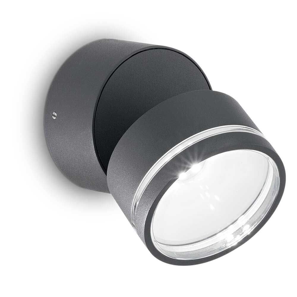 Світильник вуличний OMEGA AP ROUND ANTRACITE 3000K (247076), IDEAL LUX - Зображення 247076.jpg