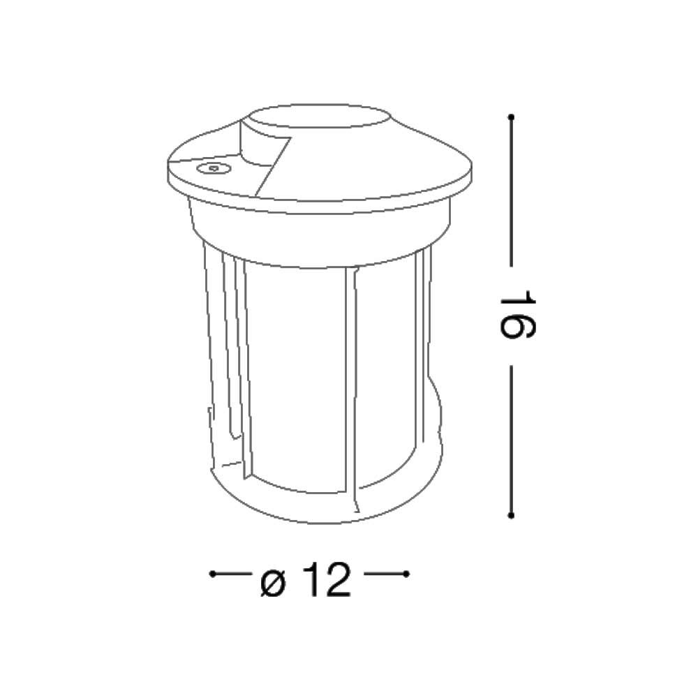 Светильник уличный ROCKET-2 PT 4000K (122021), IDEAL LUX - Зображення 247151_g.jpg