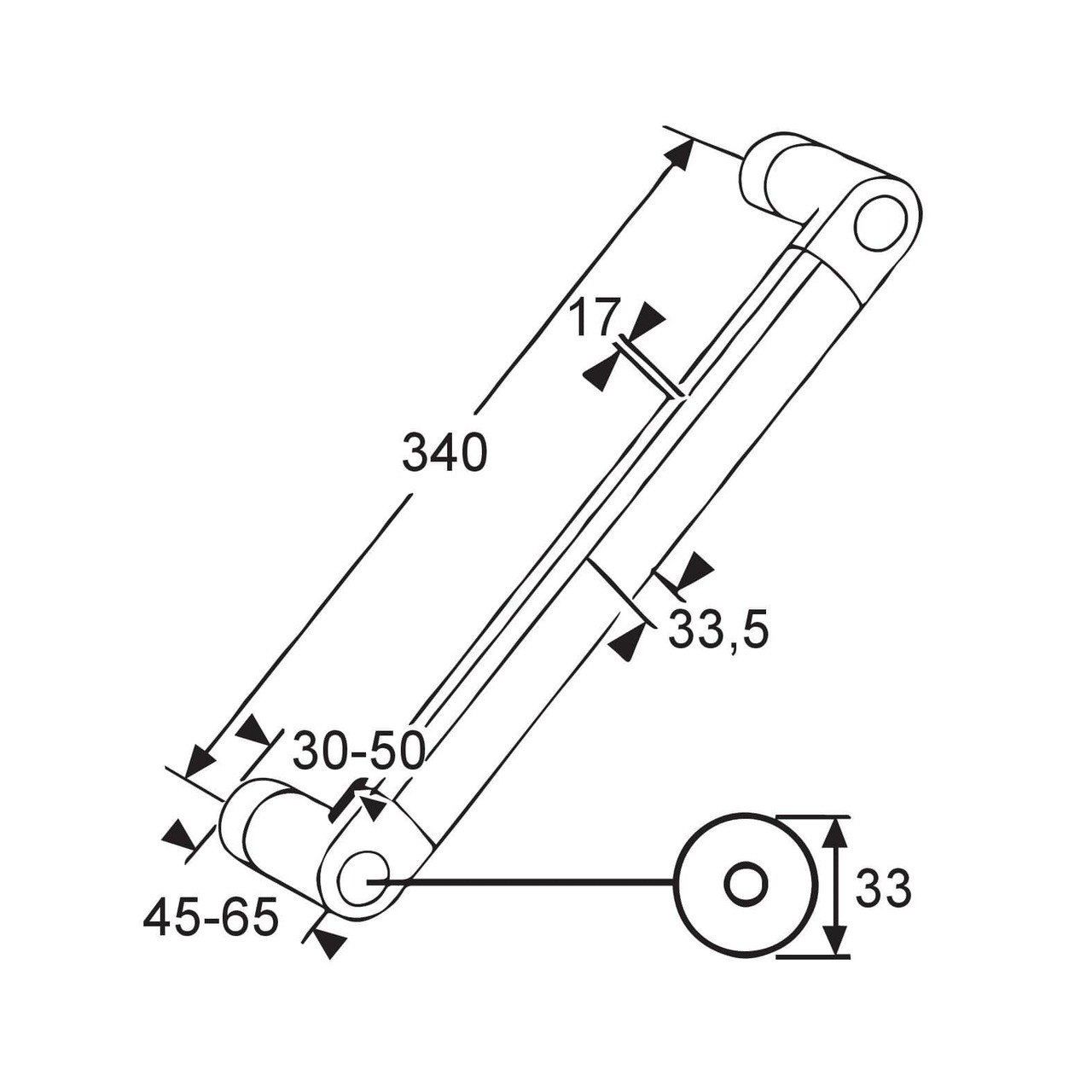 Поручень 34 см Sirena Care (6150605-00), Kludi - Зображення 247962-9f13a.jpg